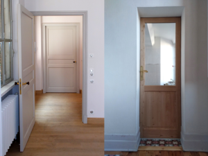 Portes bois séparatives