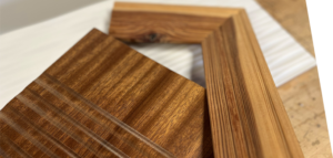 Echantillons de moulure et d'usinage